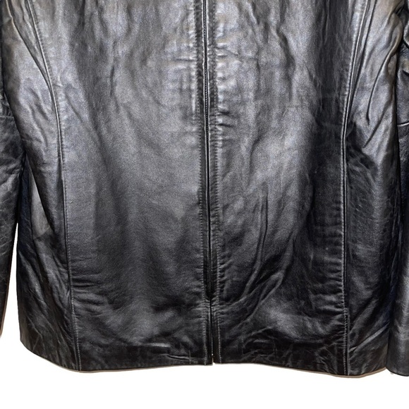NWT Massimo Men 100% Leather Jacket Size M - Picture 4 of 5